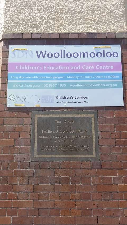 Photo: SDN Woolloomooloo Children's Education and Care Centre